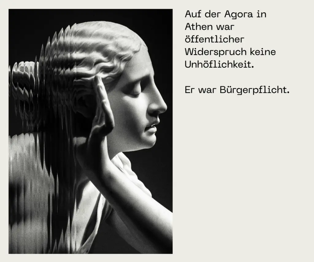 kata agorein Herkunft